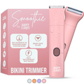 Smoothie Bikini Trimmer, Waterproof Electric Shaving Razor for Women (Guava)