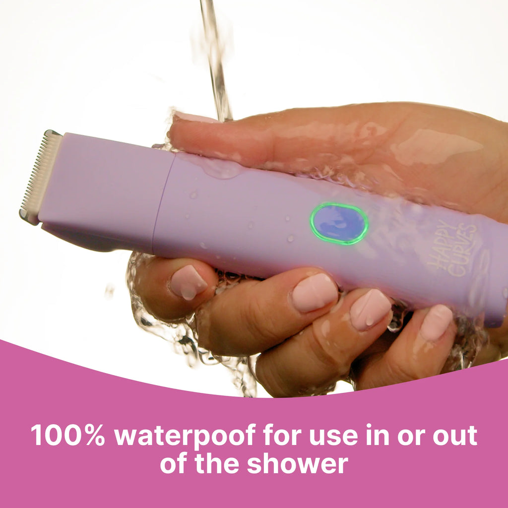 Smoothie Bikini Trimmer, Waterproof Electric Shaving Razor for Women (Guava)